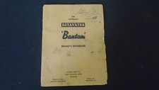 Howard Rotavator Bantam Owners Handbook 