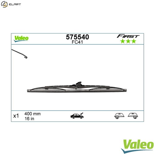 Wiper blade 575540 for - blade, fiat