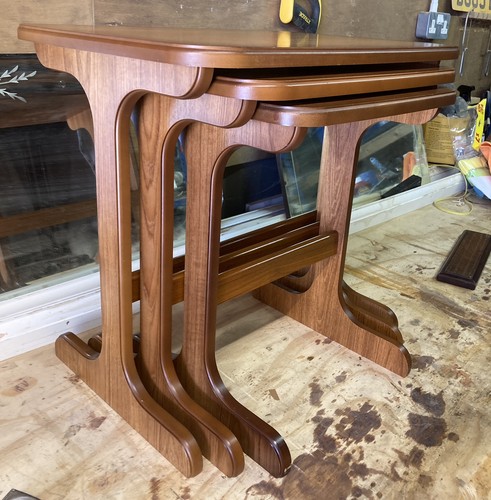 Vintage nest three teak - vintage,
