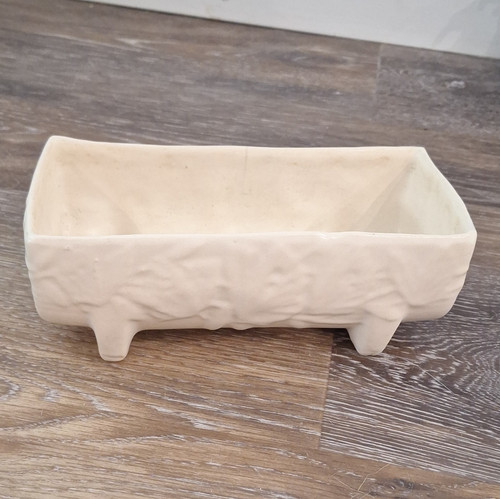 White rectangular ceramic - white,