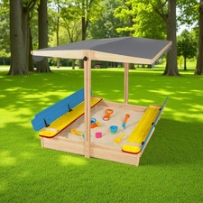 Large Wooden Sandbox Outdoor