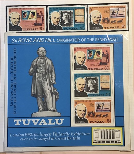 Tuvalu 1980 philatelic - 1980,