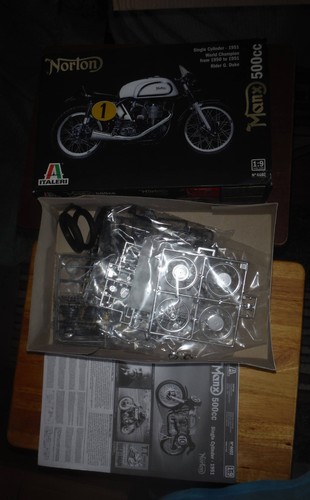 Italeri norton manx 500cc 500 - norton,