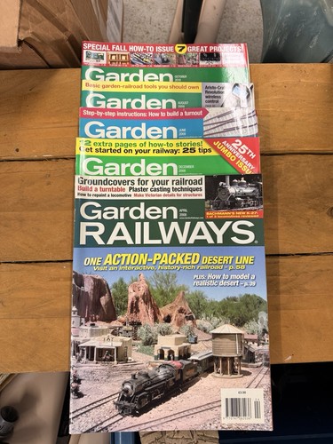Garden railways magazine - lot,