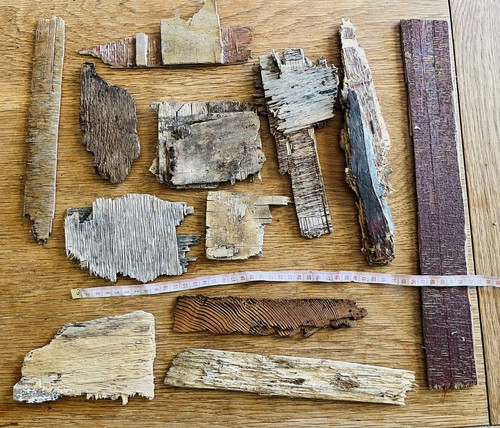Flat driftwood plywood - 12,