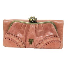 Auth ANNA SUI - Pink Leather