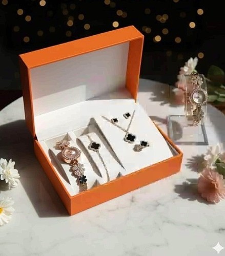 5pcs watch and jewellery - 5pcs,