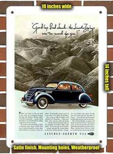 Metal Sign - 1937 Lincoln