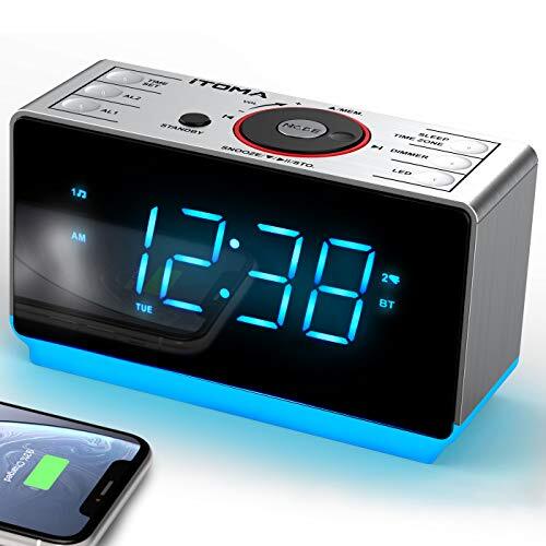 Alarm clock radio with - radio,
