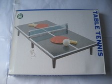 TABLE TENNIS PING PONG SET INCLUDES ONE TABLE ONE NET TWO BATS & ONE BALL