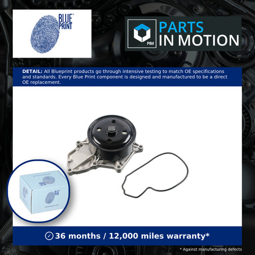 Water pump fits honda v - water,