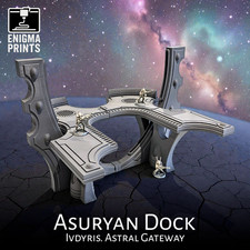 Asuryan Dock - 28mm 3d Printed