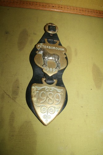 Vintage horse brasses