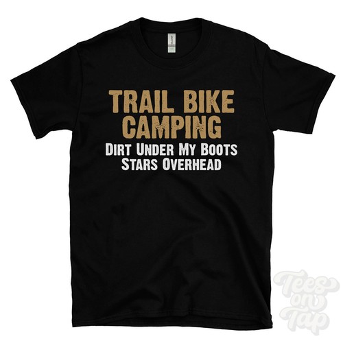 Trail bike camping dirt - trail,
