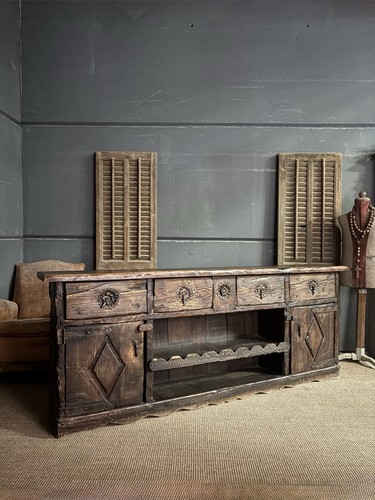 Rustic french sidebaord - rustic,