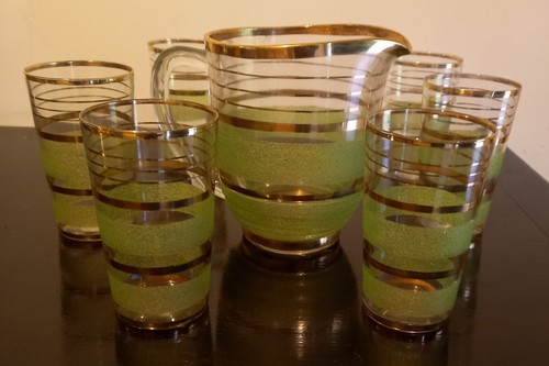 Jug drinking glasses set - jug,