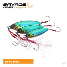 Savage Gear Slow Seeker Lures- Bass Sea Trout Salmon Mackerel Fishing Tackle