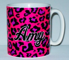 Pink Leopard Animal Print