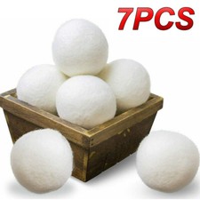 7 Wool Dryer Balls 100%