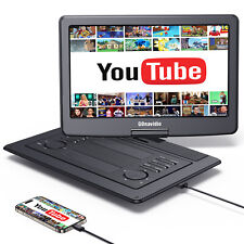 19" Portable DVD Player with