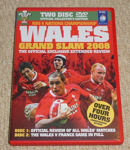 Wales grand slam 2008 official - wales,