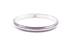 Plain Hinged Bangle Bracelet