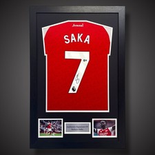 Bukayo Saka Hand Signed And