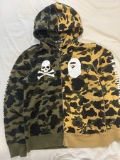 A Bathing Ape Bape x Mastermind Double Camo Hoodie Size M
