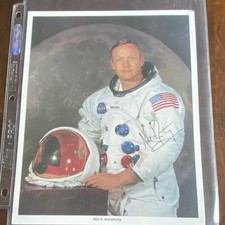 Neil Armstrong Signed NASA