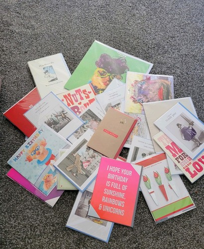 Mixed greeting cards joblot - mixed,