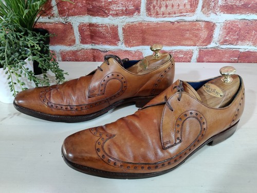 Barker tan brown formal shoes - barker,