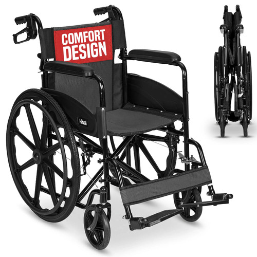 Self propelled wheelchair 20in - propelled,
