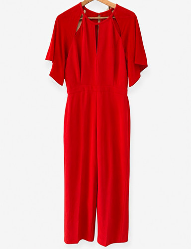 Reiss scarlet red jumpsuit - reiss,