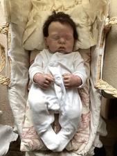 16” 2010 Vintage Bountiful Baby Vinyl Reborn Boy Doll, Anatomically Correct