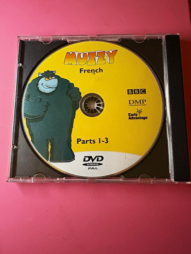 Bbc muzzy french parts dvd - parts,