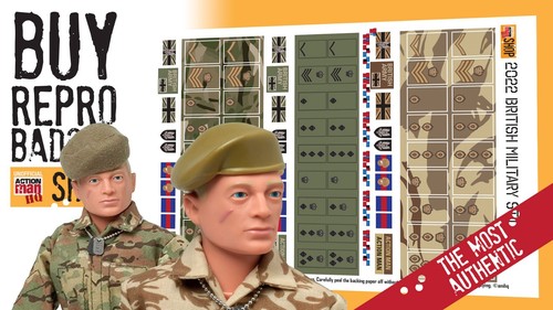 New action man soldier - new,