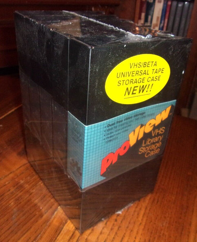 Vhs pro view video - pro, storage