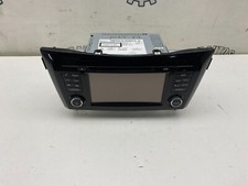 NISSAN X-TRAIL T32 N-VISION SAT NAVI RADIO HEAD UNIT WITH MAP SD CARD 7513750235