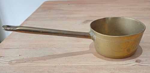 Unusual brass saucepan pan - unusual,
