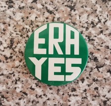 Vintage ERA Yes Badge. Preloved 