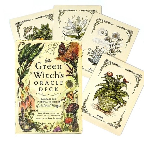 The green witch oracle deck - witch's,