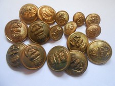 Brass  Royal Navy  buttons  10