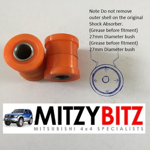 Front lower shock absorber - front,
