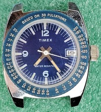 Womens Timex Pulsations Nurse Doctor Medical Fancy Manual Vintage Watch Parts