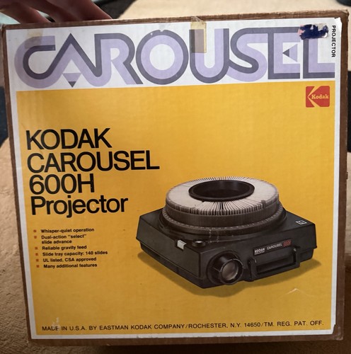 Vintage kodak carousel 600h - carousel,