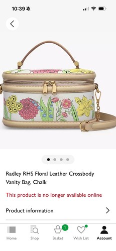 Radley rhs floral - rhs,