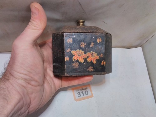 Antique tobacco jar - antique, iron