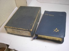 Holy Bible Masonic Edition Freemasonry 1946  Oxford text