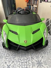 12v LAMBORGHINI VENENO KIDS ELECTRIC RIDE ON CAR OFFICIAL MODEL PARENTAL REMOTE