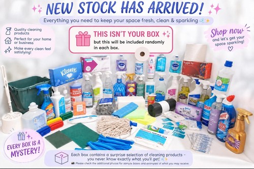 Mixed cleaning toiletries - mixed,